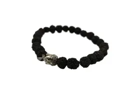 bransoletka-rudraksha-z-budda-czarna