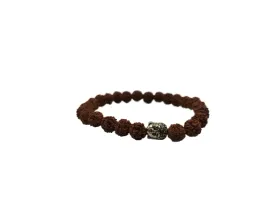 bransoletka-rudraksha-z-budda-brazowa