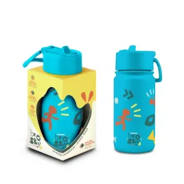 brosky-pattern-stalowa-butelka-na-wode-w-kolorze-morskim-450ml
