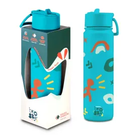 brosky-pattern-stalowa-butelka-na-wode-w-kolorze-morskim-680ml