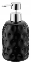 reczny-ceramiczny-dozownik-do-mydla-stojacy-galicja-400-ml-czarny-babel