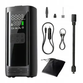 pompka-elektryczna-samochodowa-sprezarka-power-bank-bezprzewodowa-manometr