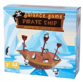 gra-balance-game-statek-piratow-spadajace-pingwiny