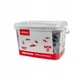 system-poziomujacy-plytki-pro-sp600-2-mm-klipsy-400-szt-wiadro-5-l