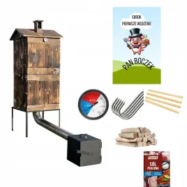 wedzarnia-drewniana-domowa-duze-palenisko-impregnacja-komin-gratis-przepisy