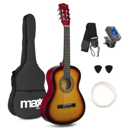gitara-klasyczna-3-4-dla-dziecka-mlodziezowa-soloart-max-sunburst-akcesori