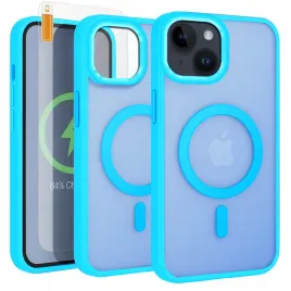 etui-do-magsafe-do-iphone-13-14-jasnoniebieskie-pancerne-matowe-szklo