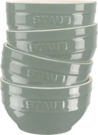 zestaw-4-misek-staub-serving-14-cm-okragle-eukaliptusowe