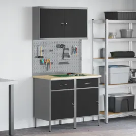 zestaw-szafek-roboczych-i-tablicy-pegboard-z-5-elementow-czarny-mdf-i-metal