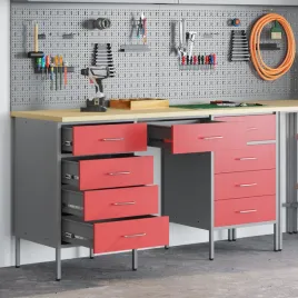 czerwony-zestaw-roboczych-szafek-i-stolow-vidaxl-3-czesci-z-drewna-inzyni