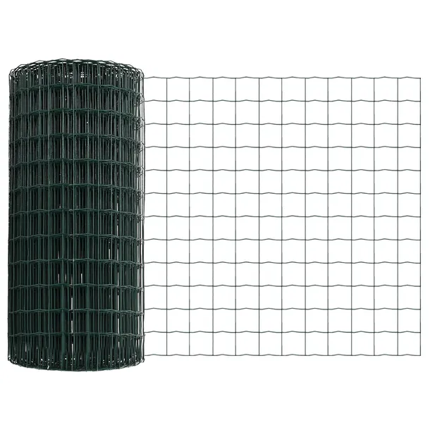 euro-plot-zielony-06x25-m-stal-wysokosc-0-6-m