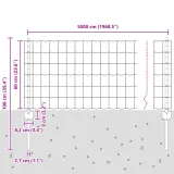 plot-z-22-slupkami-szary-06x50-m-stal-stan-nowy-rodzaj-plot-azurowy