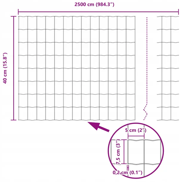 euro-plot-zielony-0-4x25-m-stal-producent-vidaxl