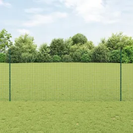 ogrodzenie-euro-z-5-slupkami-u-zielone-1-4x10-m-stal