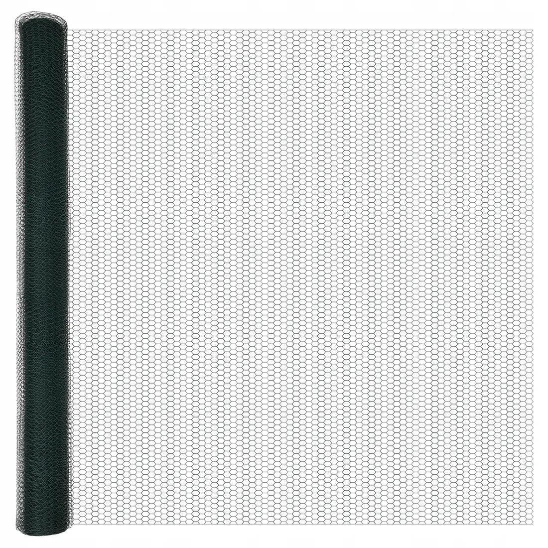 plot-heksagonalny-zielony-15x100-m-stal-stan-nowy