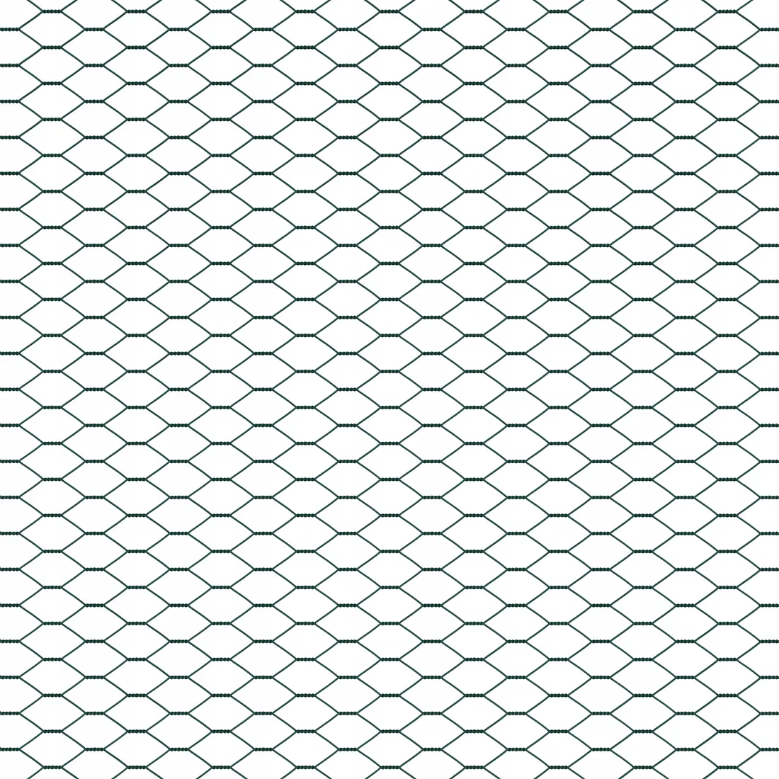 plot-heksagonalny-zielony-1x50-m-stal