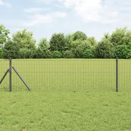 ogrodzenie-euro-z-13-slupkami-0-4x50-m-ze-stali-ocynkowanej-szary