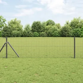 ogrodzenie-euro-z-13-slupkami-0-6x50-m-stal-galwanizowana-szara