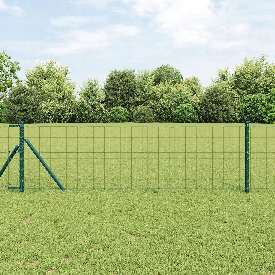 zielony-plot-euro-04x10-m-stal