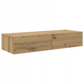 polka-scienna-z-szufladami-dab-artisian-100x36x19-cm