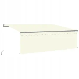 recznie-zwijana-markiza-z-zaslona-i-led-4x3-m-kremowa