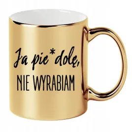 kubek-zloty-330ml-smieszny-prezent-do-pracy-nie-wyrabiam