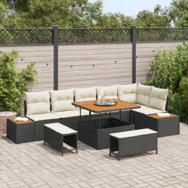 zestaw-sofa-ogrodowa-9-czesciowy-z-poduszkami-czarny-poli-rattan-akacjowy
