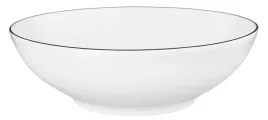 miska-porcelanowa-okragla-23-cm-biala-z-czarnym-brzegiem-lido-seltmann