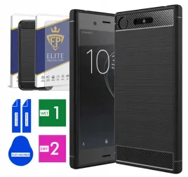 etui-na-telefon-sony-xz1-carbon-pancerne-szklo-oryginalne