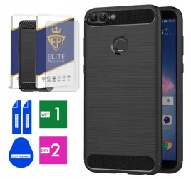 etui-na-telefon-huawei-p-smart-carbon-pancerne-szklo-oryginalne
