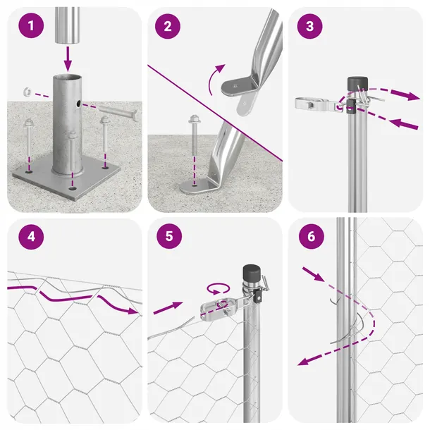 plot-heksagonalny-04x25-m-ze-stali-ocynkowanej-stan-nowy-marka-vidaxl