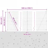 plot-heksagonalny-1-5x50-m-ze-stali-ocynkowanej-kolor-szary-stan-nowy
