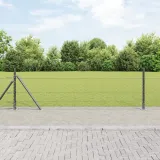 szesciokatny-plot-szary-04x100-m-stalowy