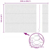 heksagonalny-plot-zielony-1-6x25-m-stal-producent-vidaxl