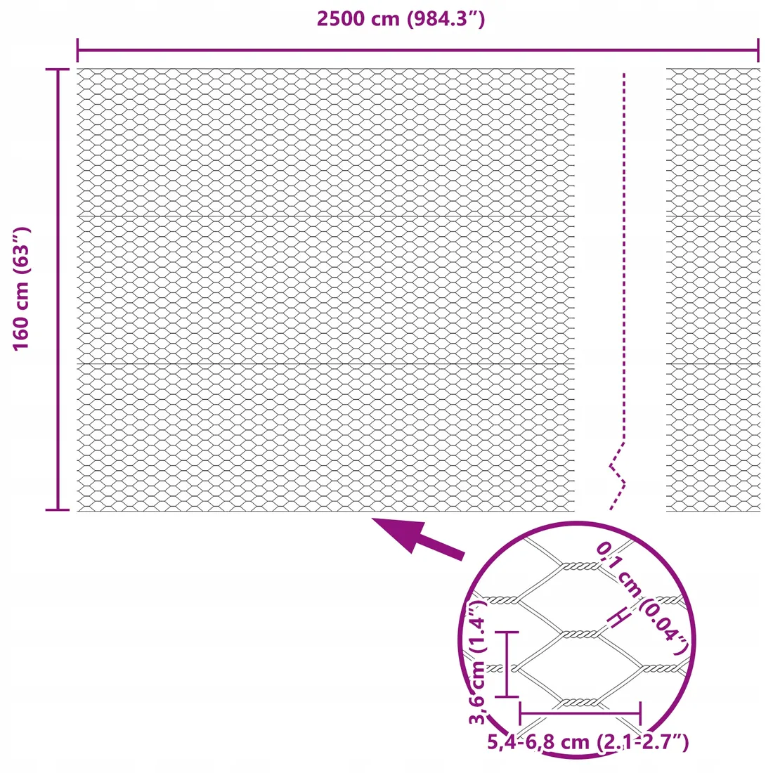 heksagonalny-plot-zielony-1-6x25-m-stal