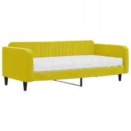 sofa-z-materacem-do-spania-zolta-100x200-cm