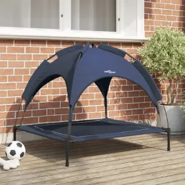 podwyzszone-legowisko-dla-psa-z-zdejmowanym-dachem-granatowe-l-stal