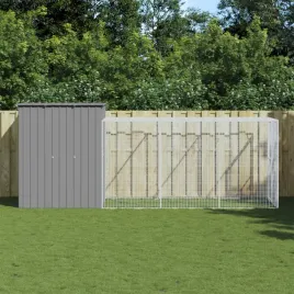 vidaxl-kurnik-z-wybiegiem-jasnoszary-165x455x181-cm-stal