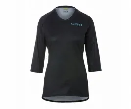 giro-koszulka-damska-roust-jersey-3-4-rekaw-czarny