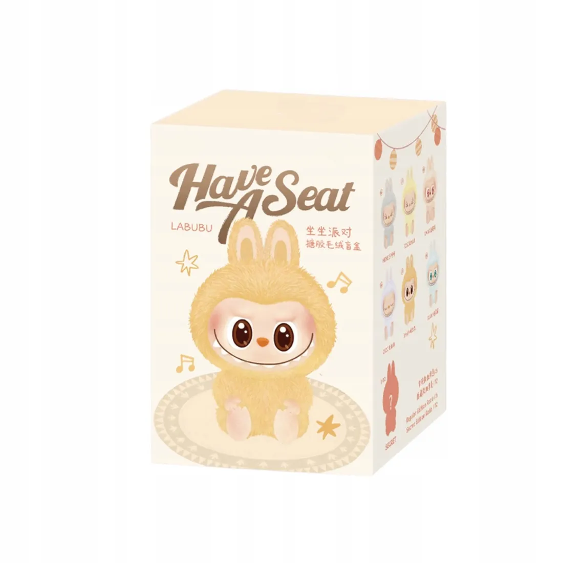 Labubu The Monsters Have a Seat (BLINDBOX) MASKOTKA LABUBU