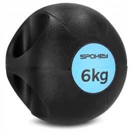 pilka-lekarska-spokey-gripi-29-cm-czarna-6-kg