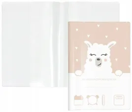 okladka-na-ksiazeczke-zdrowia-dziecka-alpaka