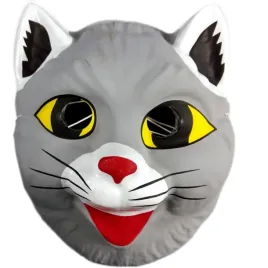 maska-plastikowa-dzieci-wzory-krowka-robot-clown-kaczor-kotek-na-gumce