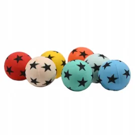 pilka-kauczukowa-kangurek-gwiazdka-32mm-skaczaca-pileczka-zestaw-7szt