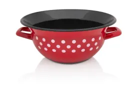 miska-emaliowana-z-uchwytem-dots-on-red-28-cm-5-l-metalac