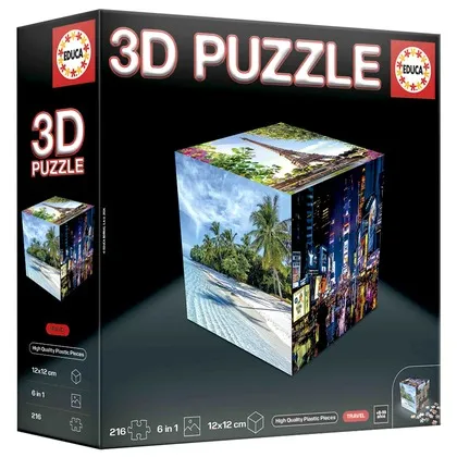 puzzle-3d-podroze-6-x-36-el-educa-stan-nowy