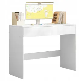 biurko-komputerowe-biale-nowoczesne-z-2-szufladami-loft-stol-toaletka-100cm