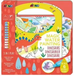 magiczne-wodne-kolorowanie-dinozaury