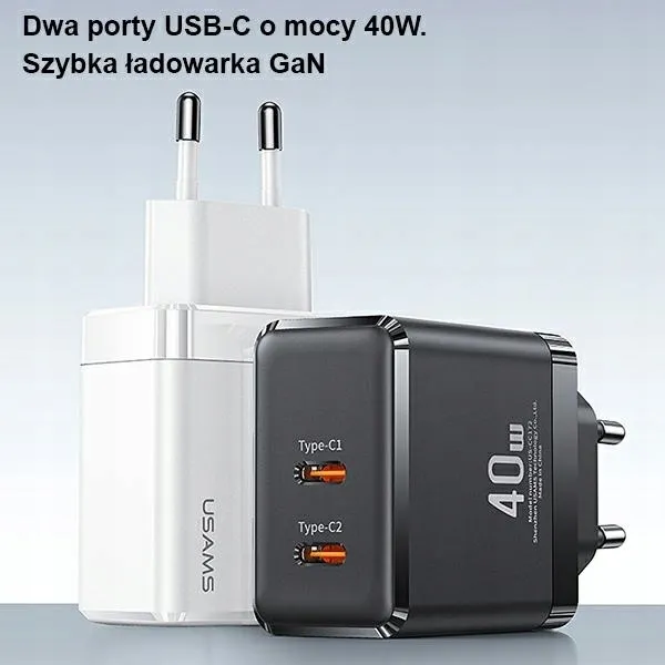 usams-ladowarka-2xusb-c-t54-gan-40w-do-telefonow-apple-iphone-android