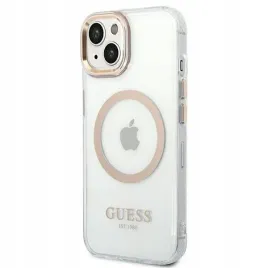 guess-pokrowiec-hardcase-do-iphone-13-14-15-do-magsafe-z-metalowym-obrysem